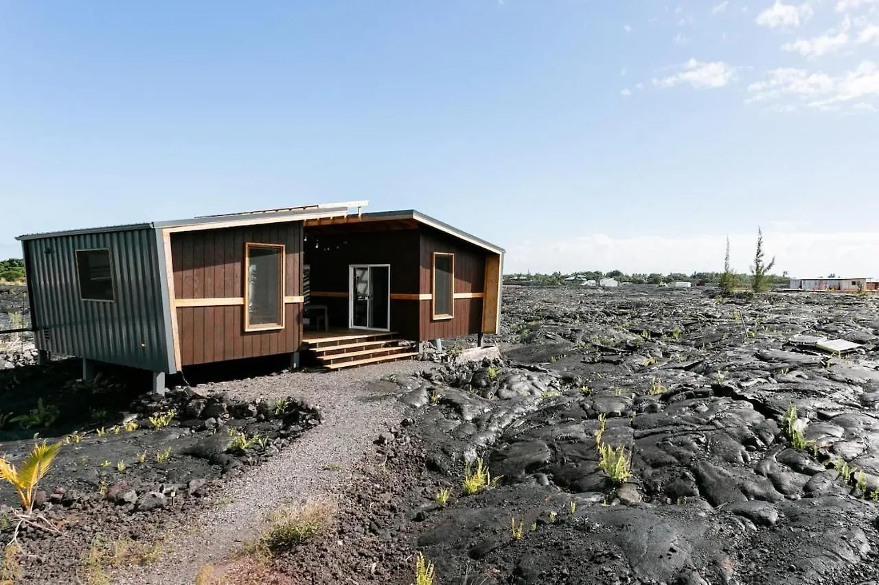 The Ohana House, Amazing Tiny Home On A Volcanic Lava Field! Kehena 0*,  United States